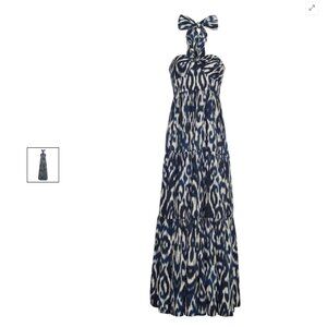 Cara Cara piana tiered maxi dress NWOT
